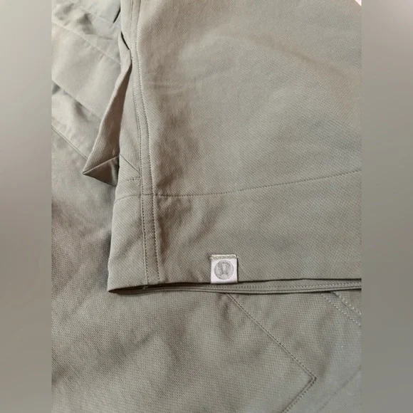 LULULMEN MENS Olive Green Athletic JACKET XXL Lululemon Cargo Pocket Shirt - Picture 13 of 14